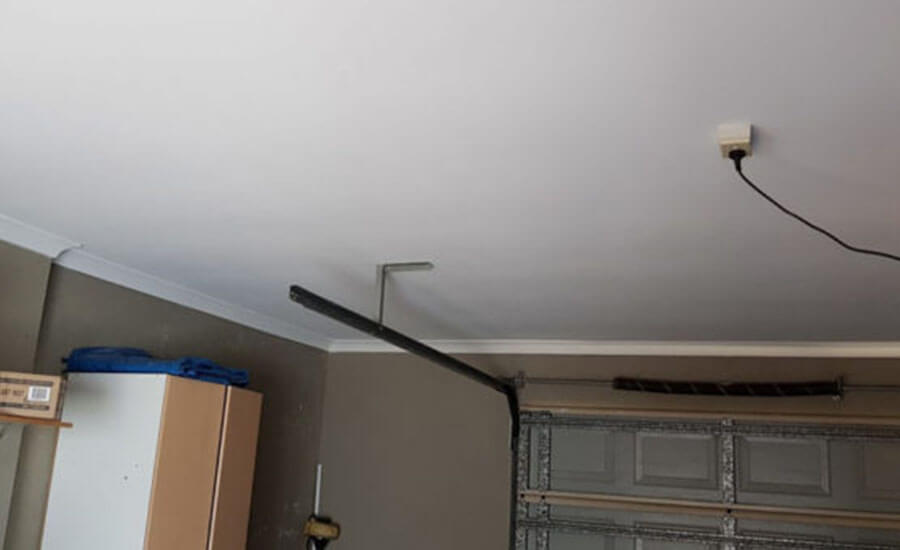 Garage sagging ceiling repa